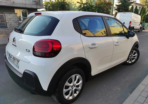 Citroen C3 cena 49900 przebieg: 80000, rok produkcji 2020 z Lipno małe 667